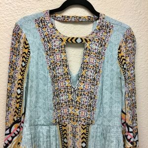 Free People Tegan Border dress